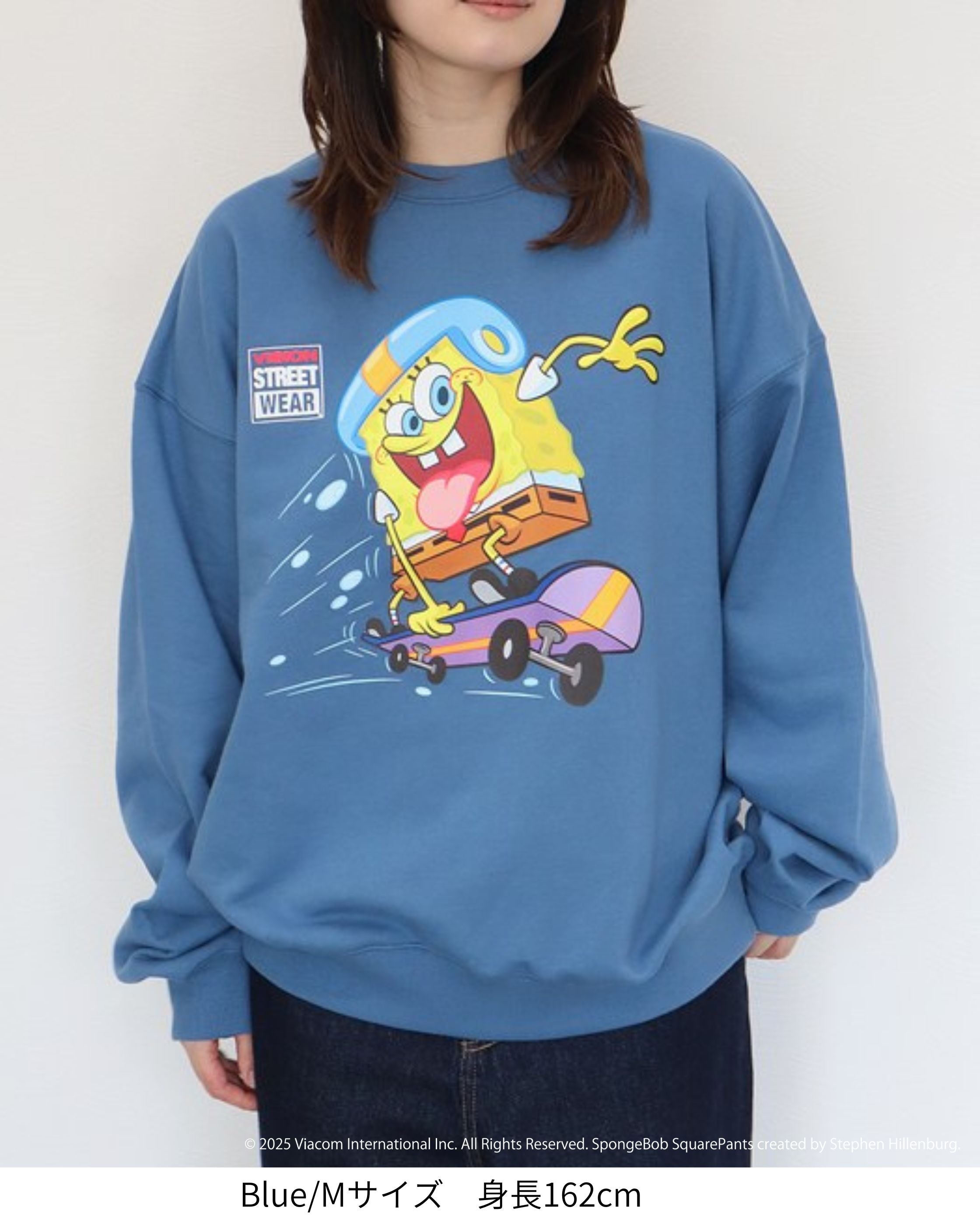 VISION STREET WEAR×スポンジ・ボブ】Skateboard Sweatshirt / POP