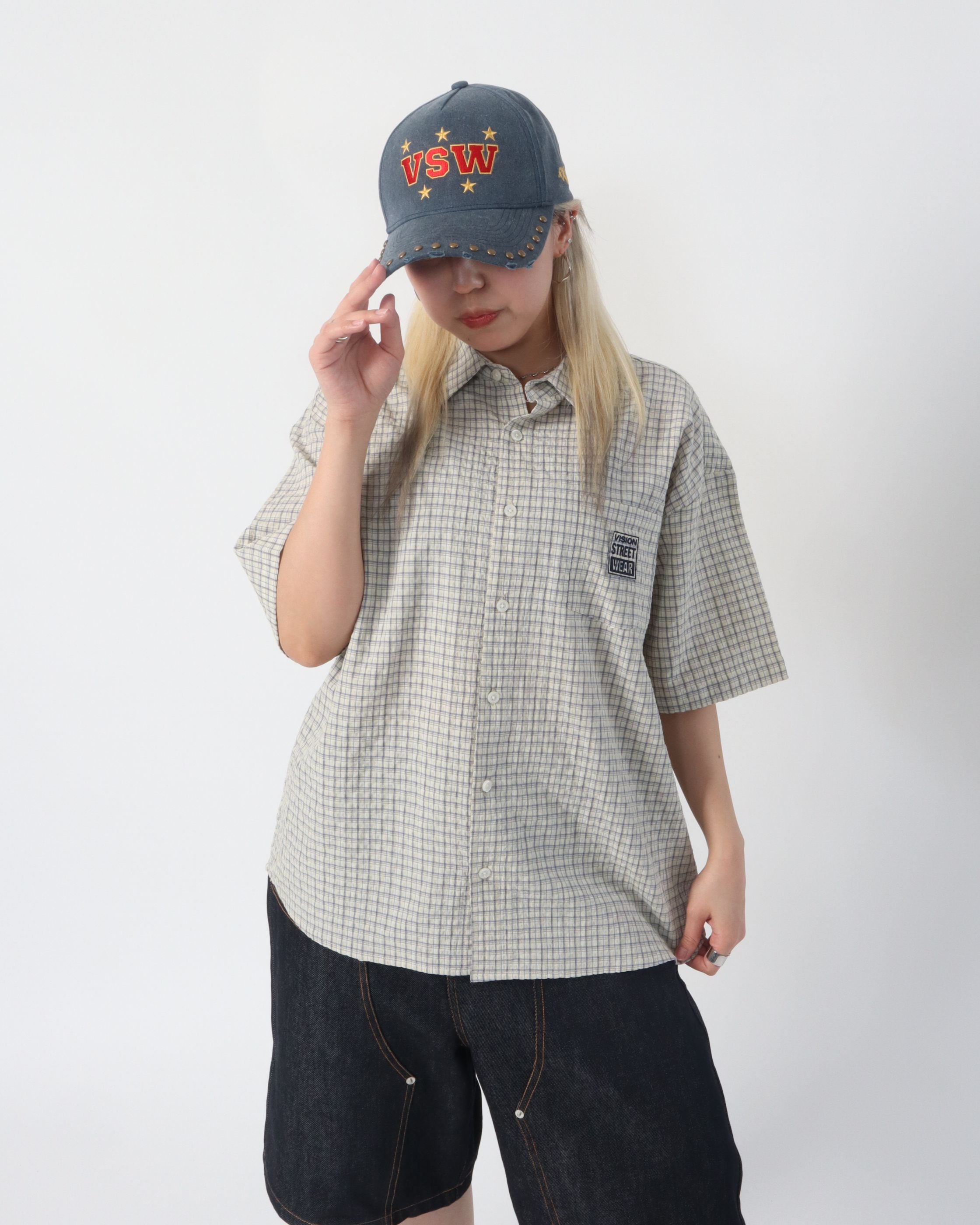 Seersucker Check Shirt / シアサッカーチェックシャツ – Ha-Li-C