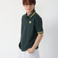 HT waffle Polo Shirt / ハートワッフルポロシャツ