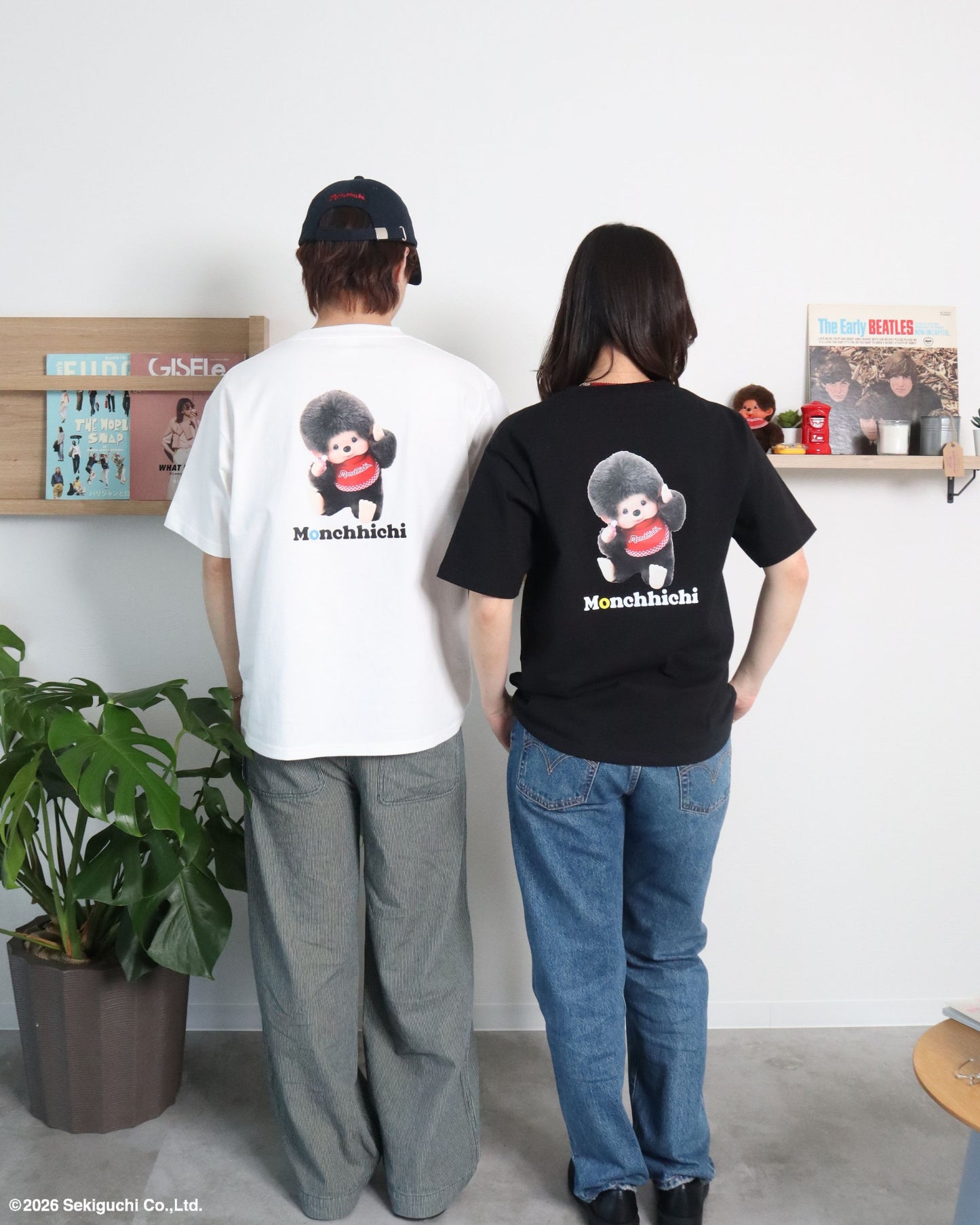 【モンチッチ】フォトプリントTシャツ