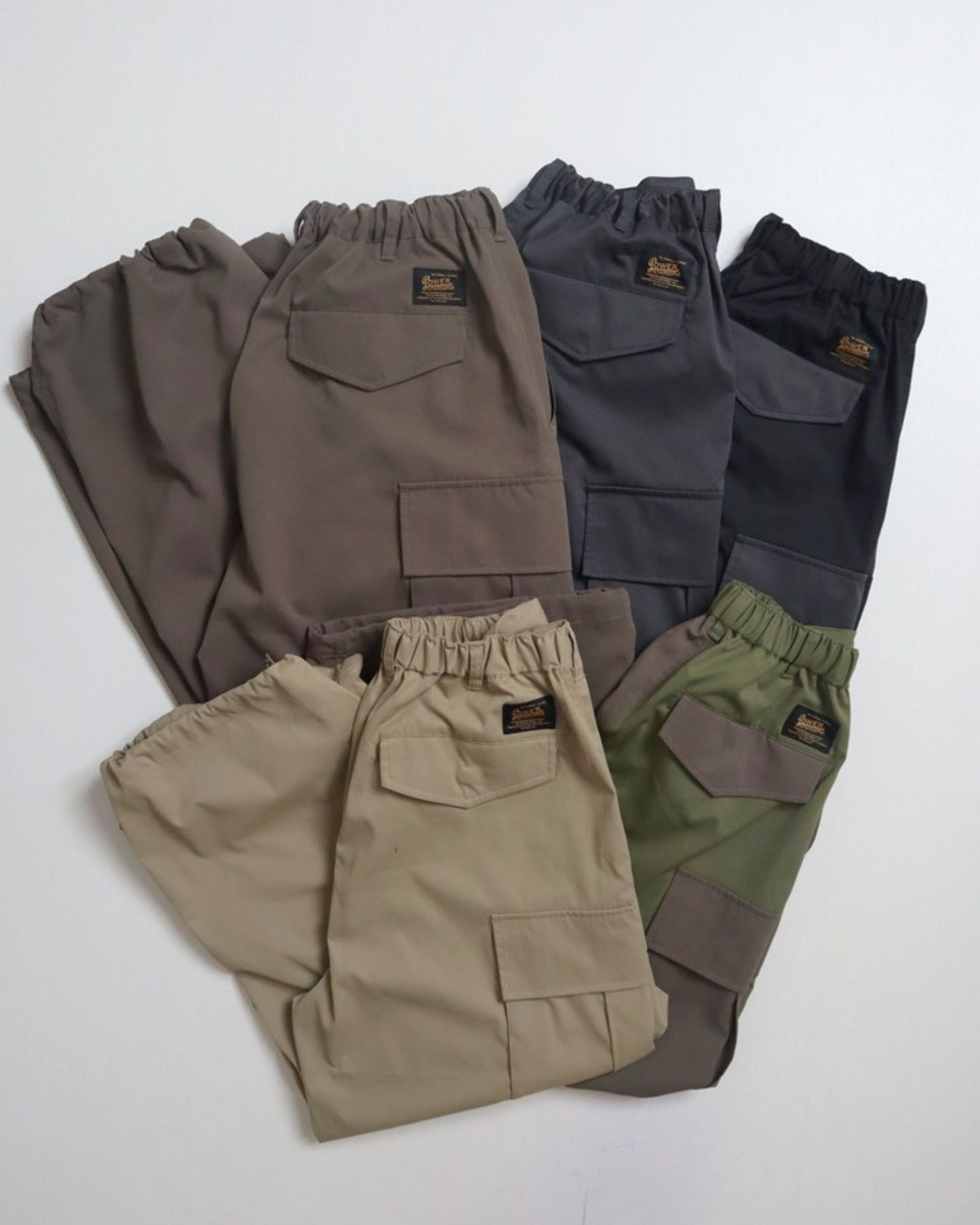 【5色展開】イージーカーゴパンツ