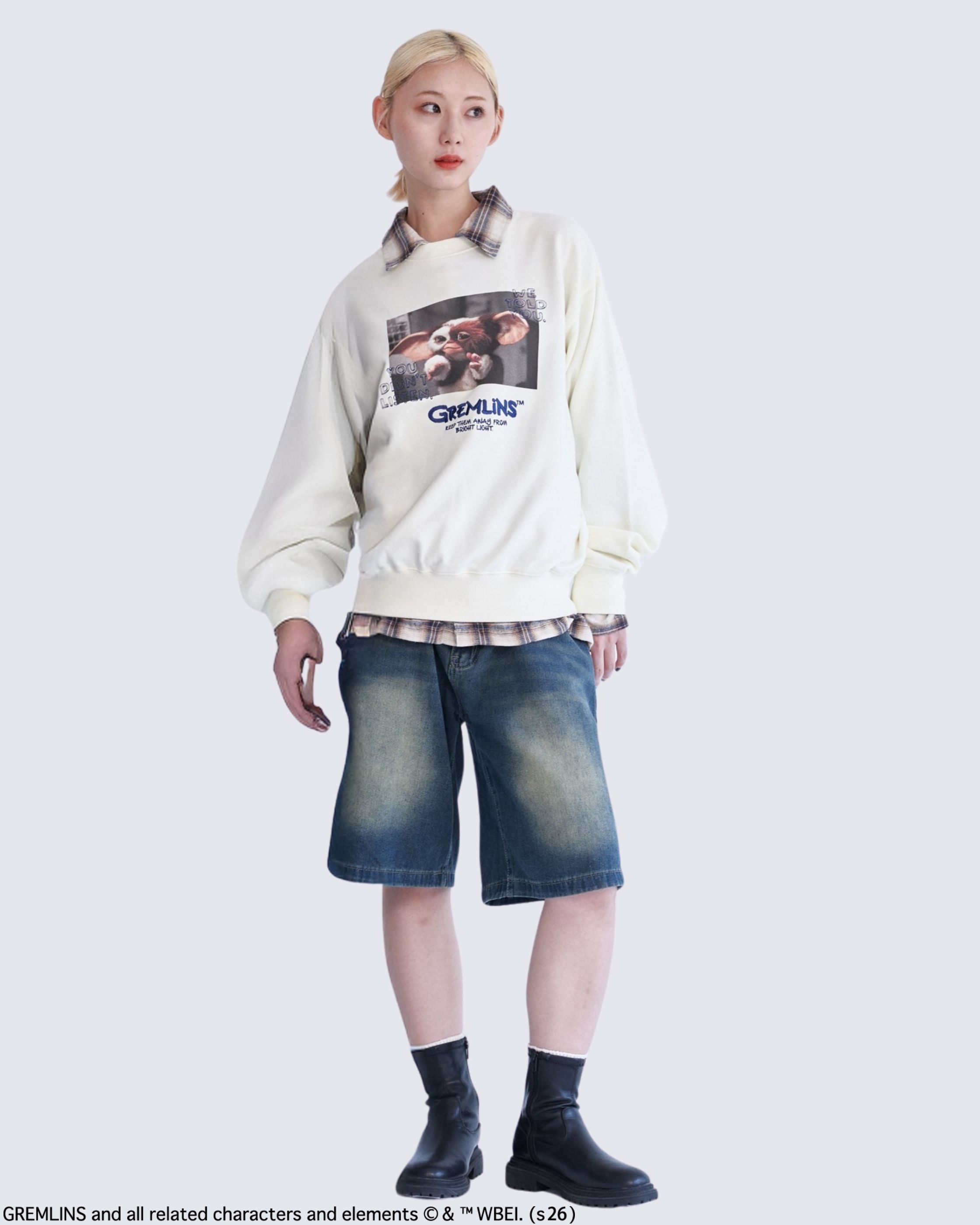 【グレムリン】フォトプリントスウェット