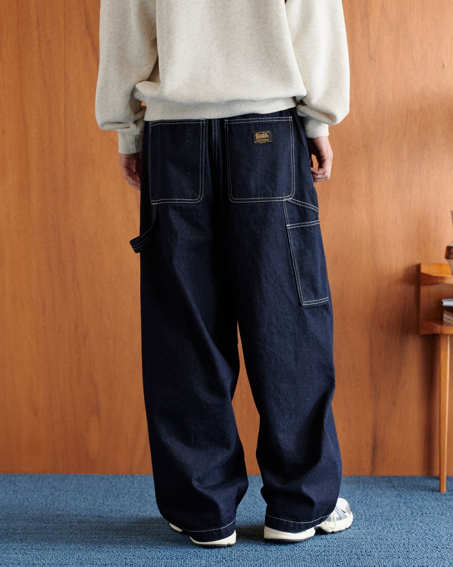 【5色展開】イージーペインターデニムパンツ
