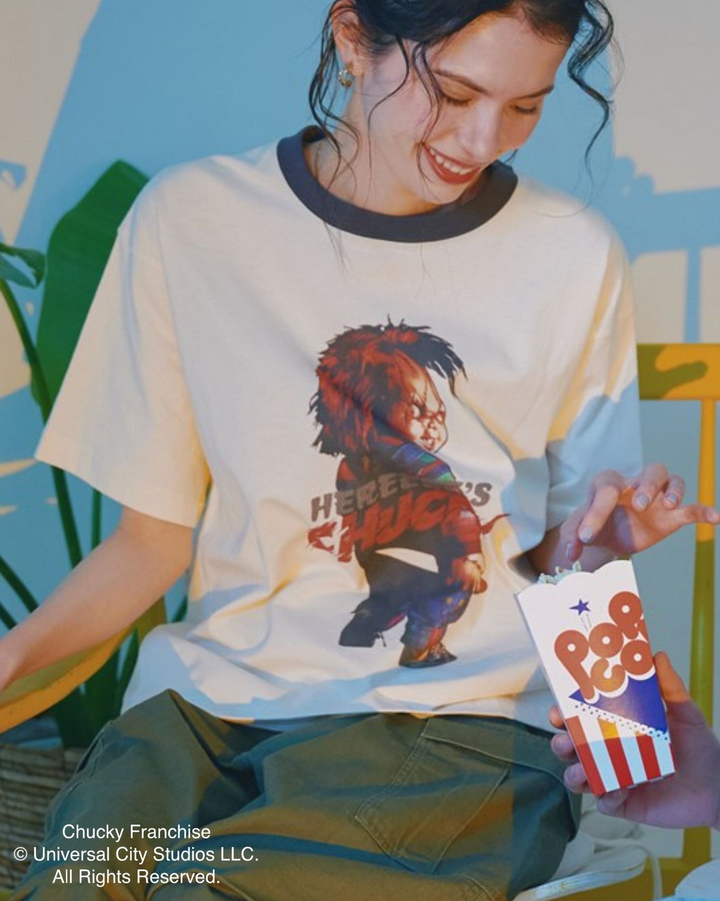 【CHUCKY】チャッキー　BIGプリントT