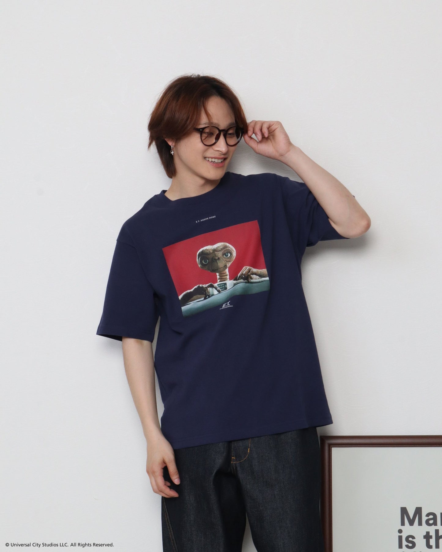 【E.T.】フォトプリントTシャツ