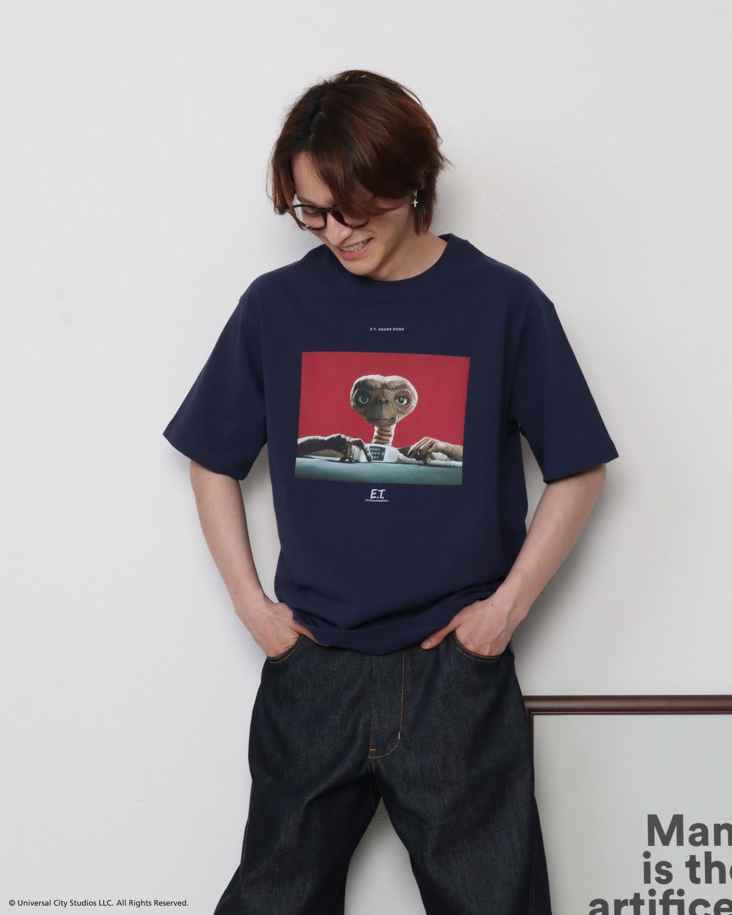 【E.T.】フォトプリントTシャツ
