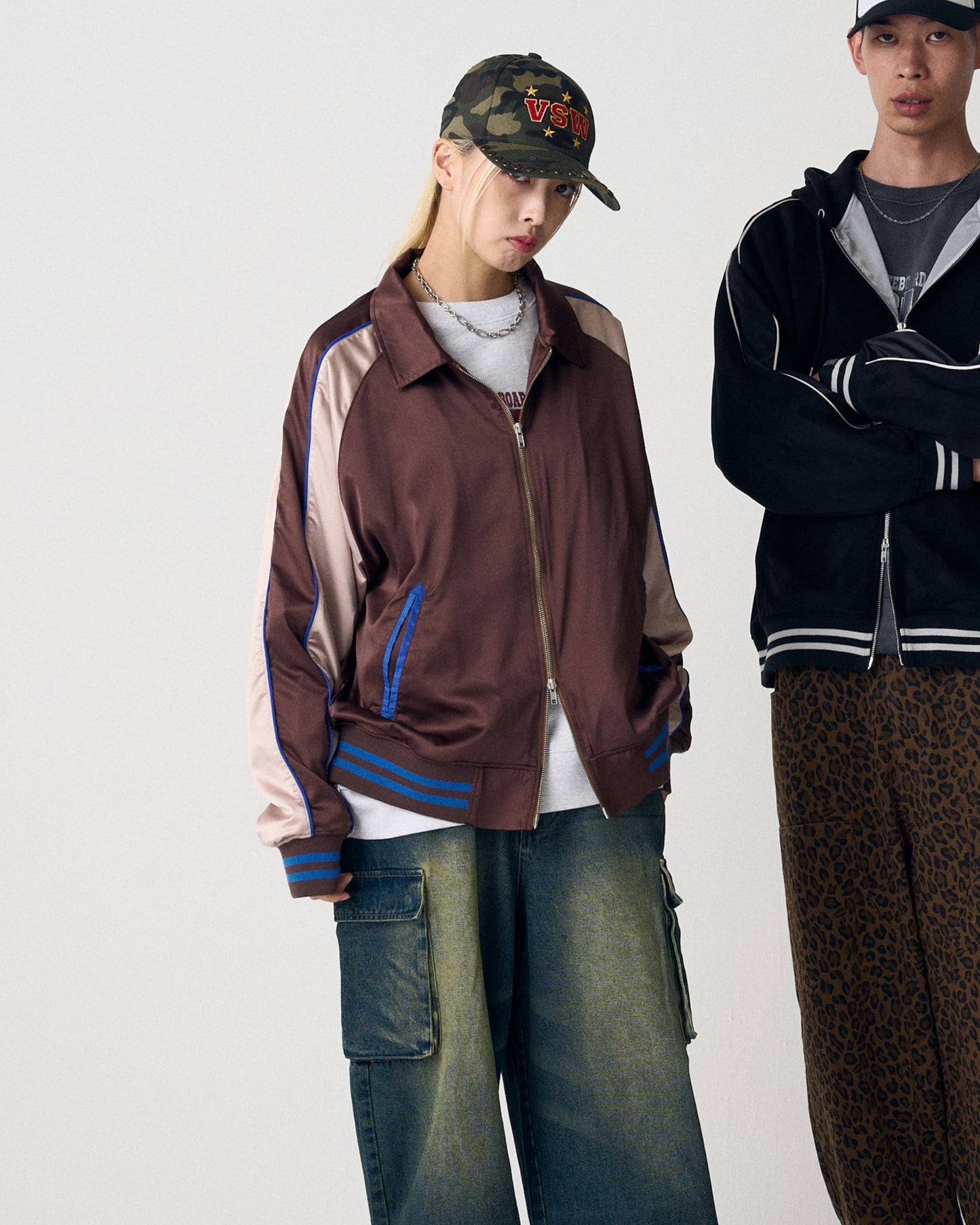 Bridge Satin Jacket / サテン刺繍スカジャン