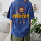 【CHUCKY】チャッキー　サガラ刺繍ロゴT