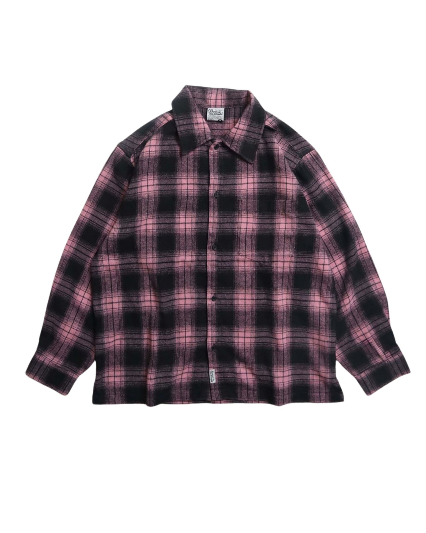 【10色展開】ネルチェックシャツ