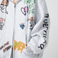 【guernika】All-Print  Zip Hoodie