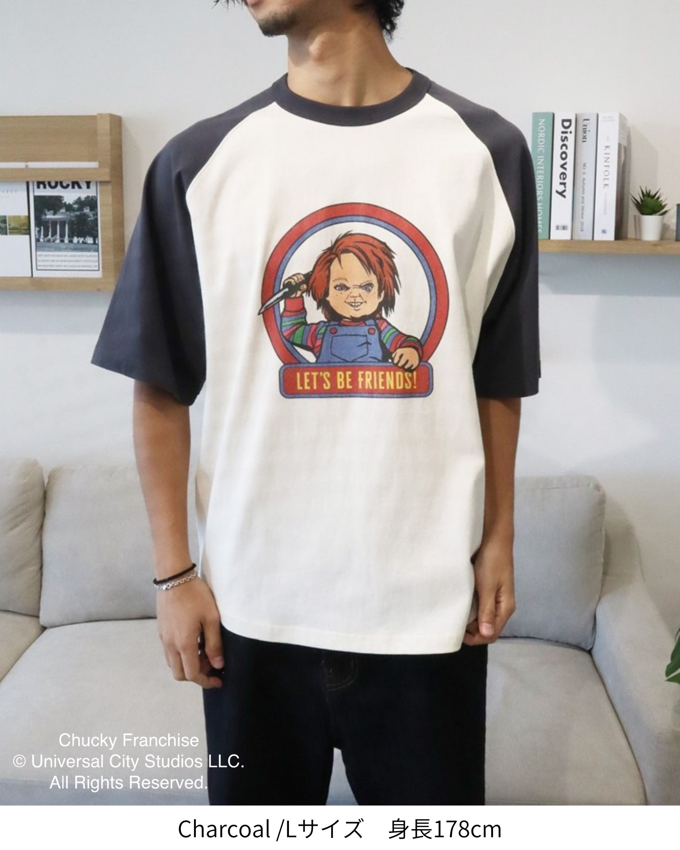 CHUCKY】チャッキー レトロラグランT – Ha-Li-C STORE（ハリックストア