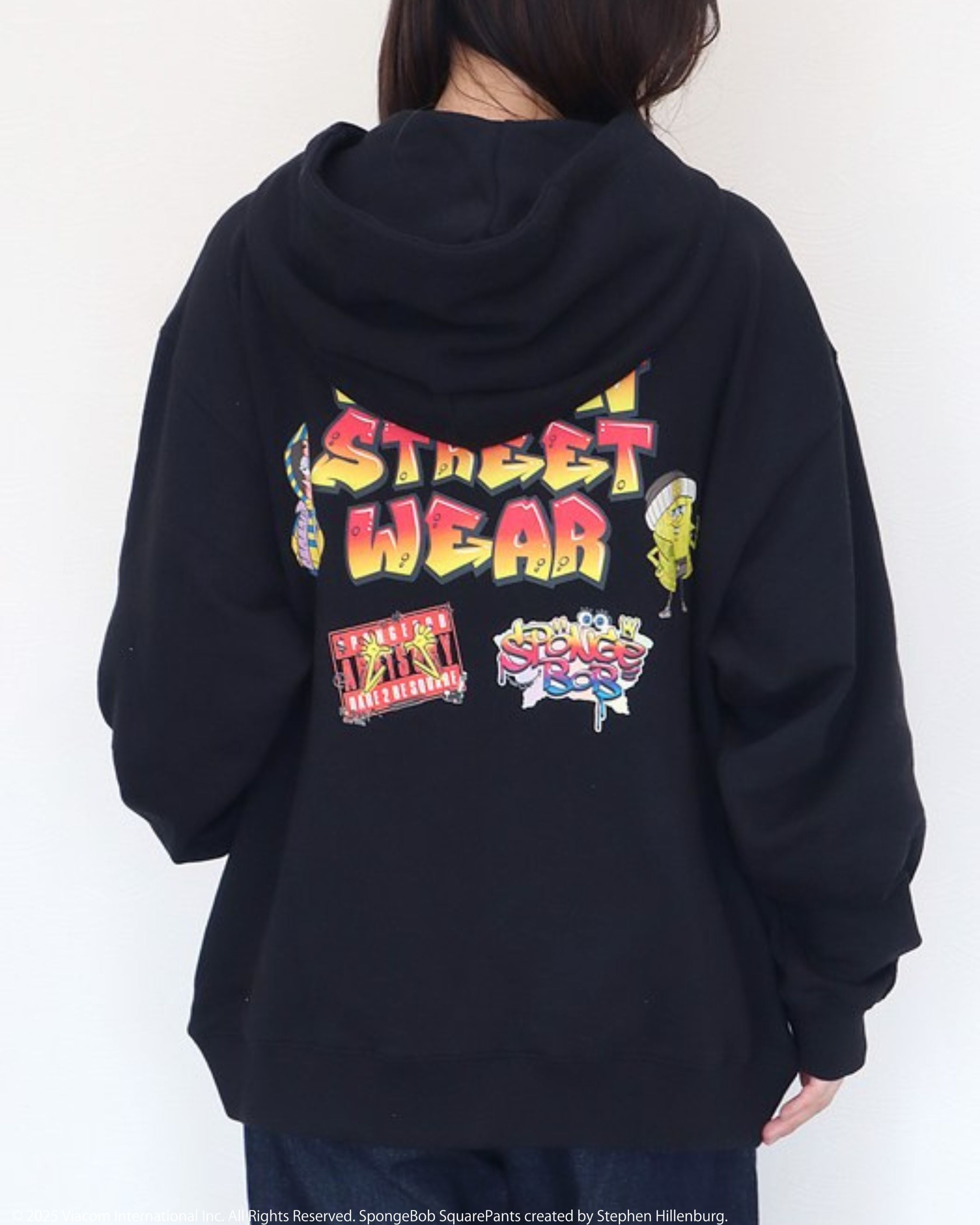 VISION STREET WEAR×スポンジ・ボブ】 Logo ZIP PK / ストリート
