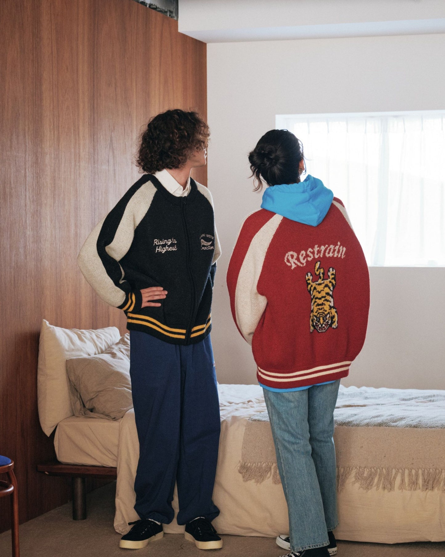 Tiger Knit Souvenir Jacket