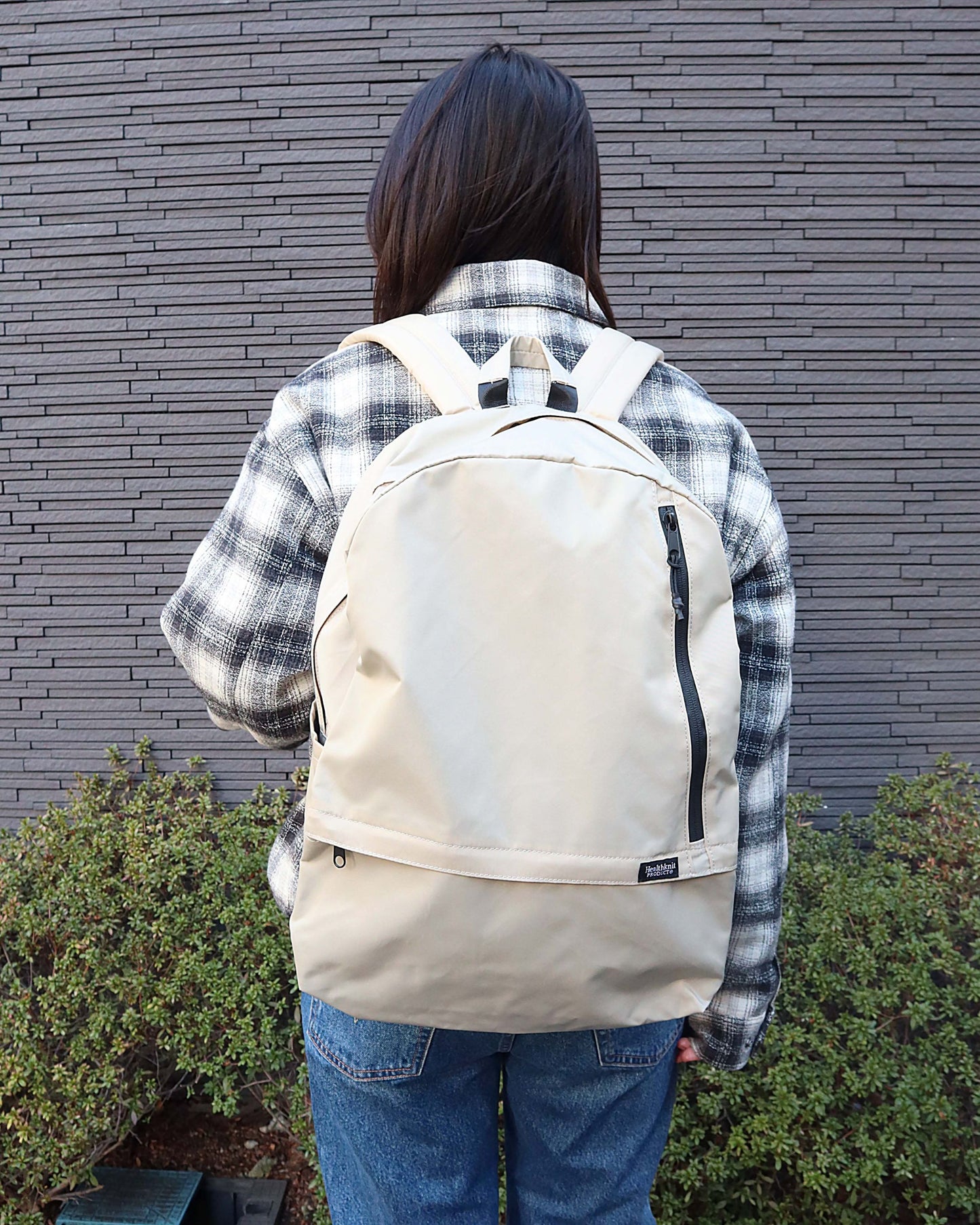 【Healthknit PRODUCT】11ポケット　バイカラーリュック【はっ水・軽量】