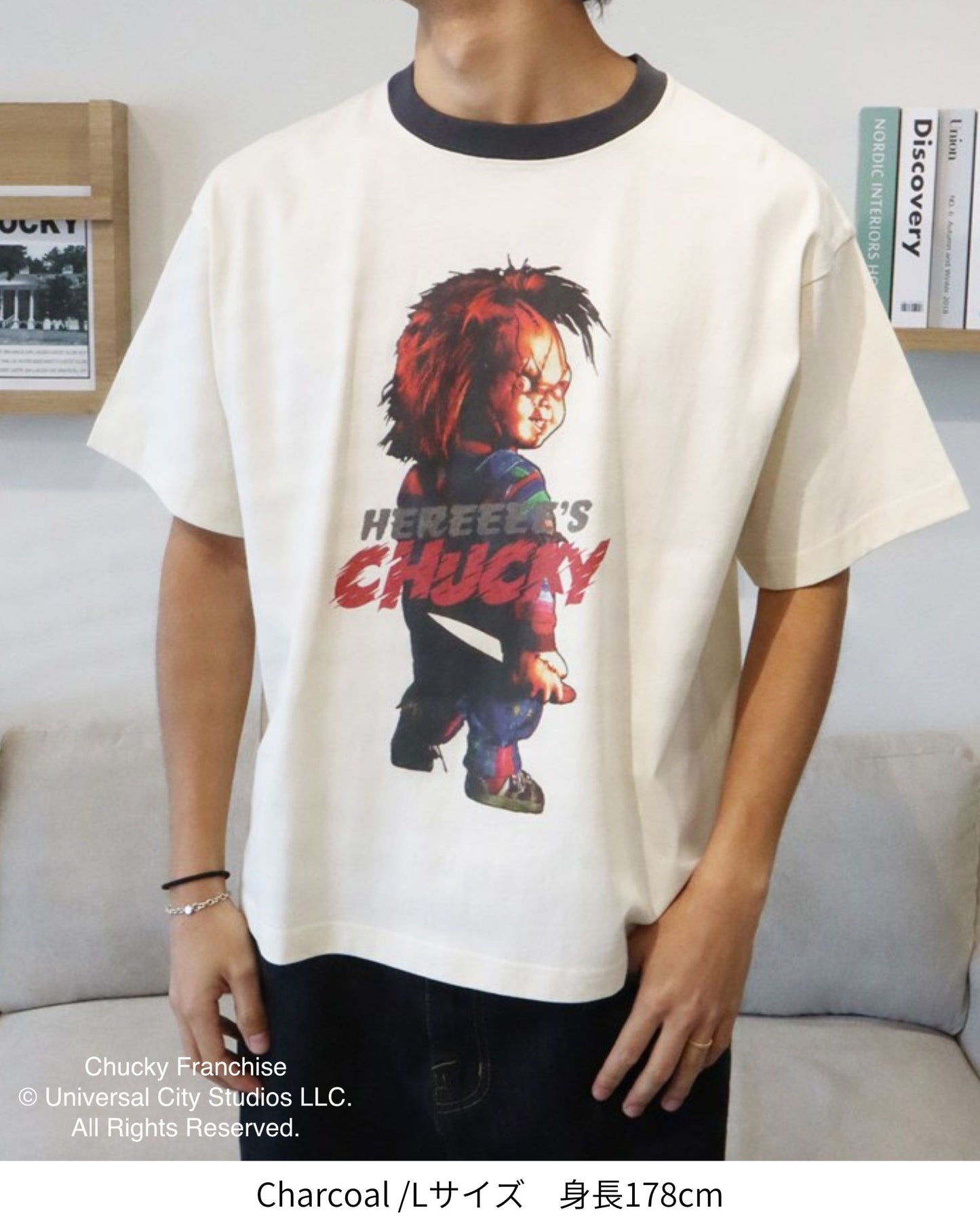【CHUCKY】チャッキー　BIGプリントT