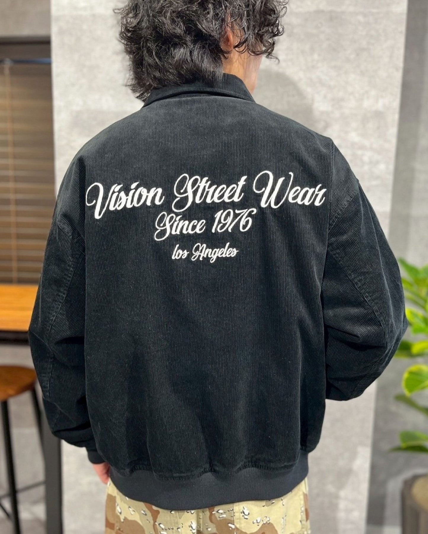 Embroidered Corduroy Jacket