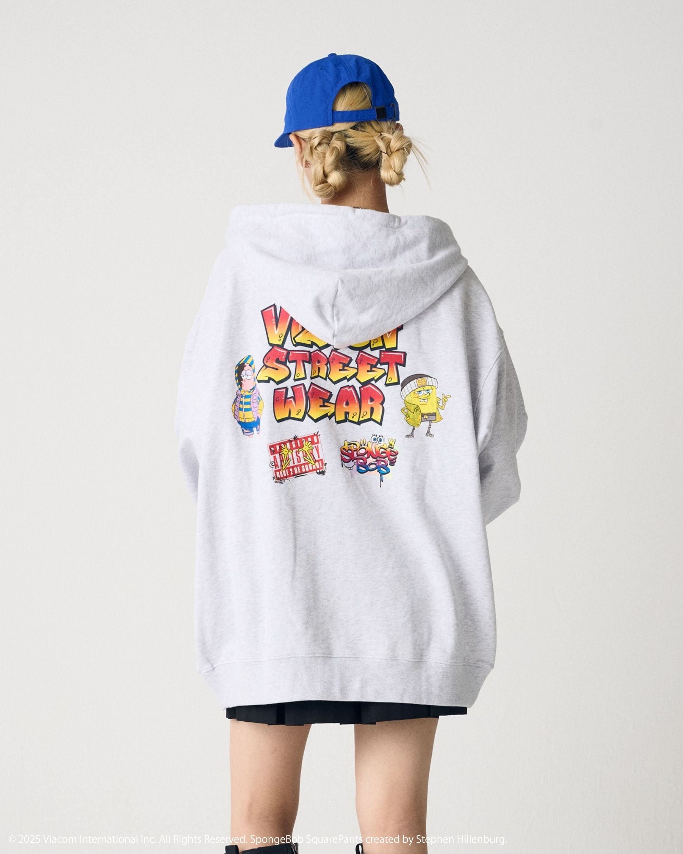 VISION STREET WEAR×スポンジ・ボブ】 Logo ZIP PK / ストリート