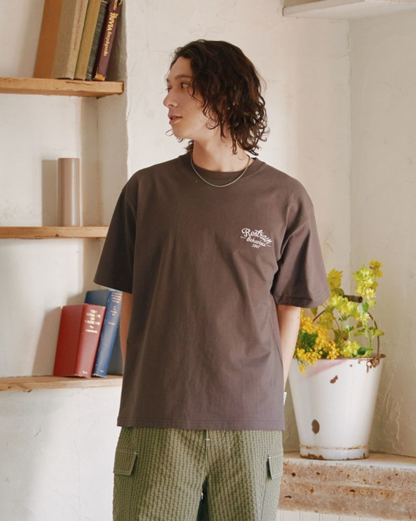 チベタンタイガーラグ刺繍T