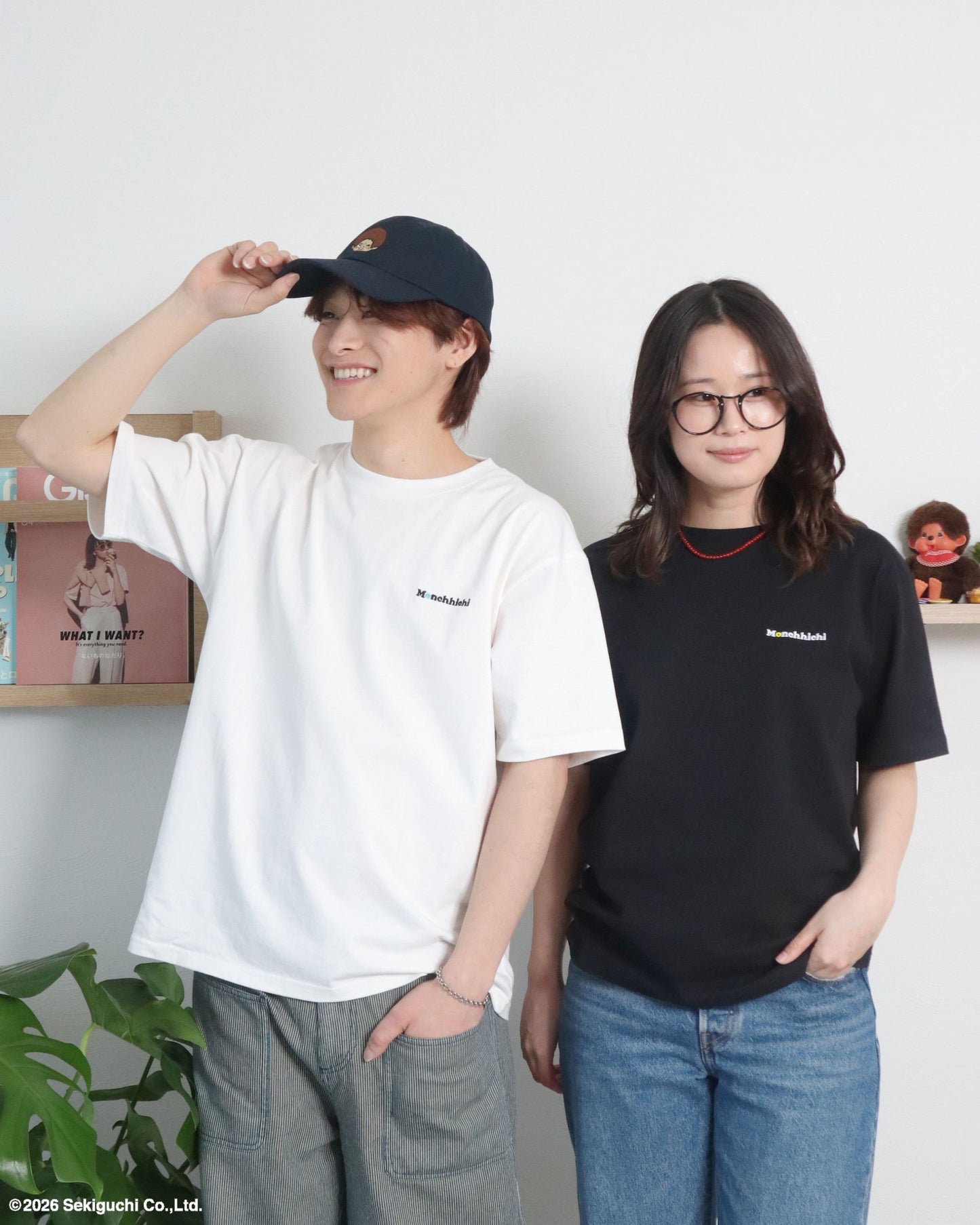 【モンチッチ】フォトプリントTシャツ