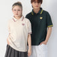 HT waffle Polo Shirt / ハートワッフルポロシャツ