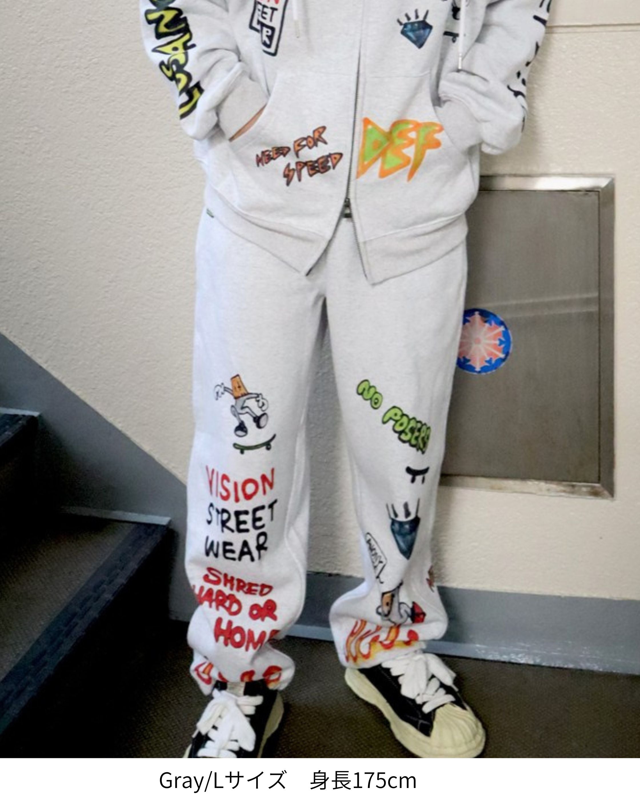 【guernika】All-Print  Sweat Pants