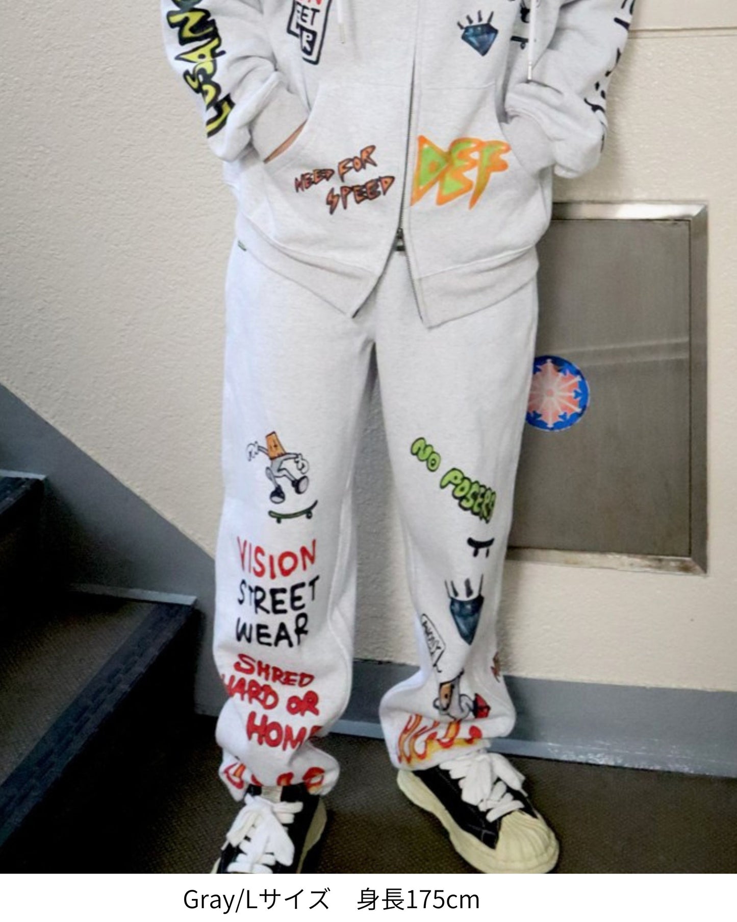 【guernika】All-Print  Sweat Pants