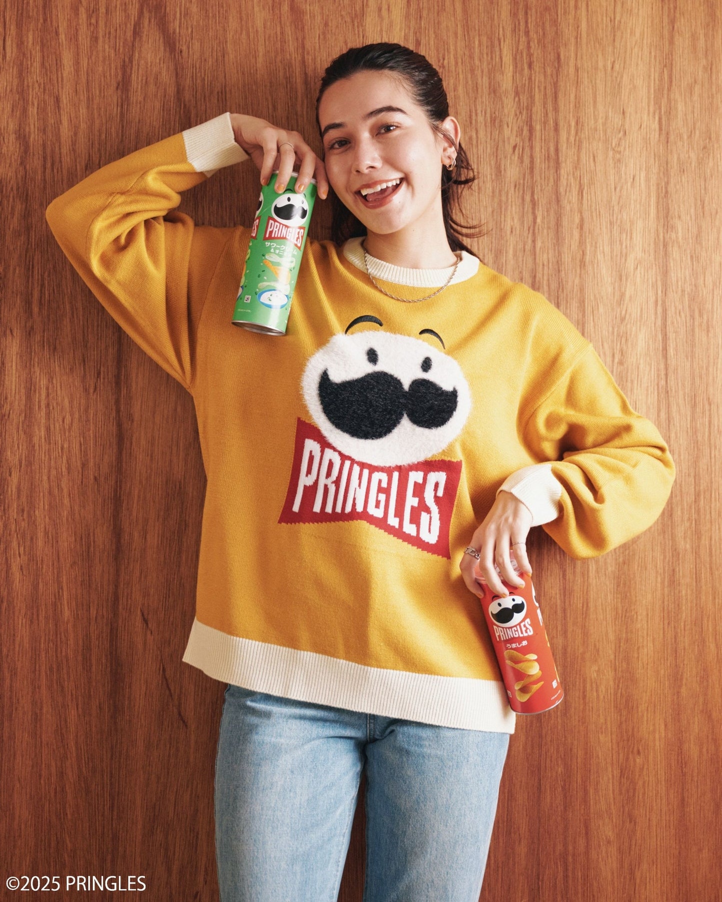 【PRINGLES】Face  Knit
