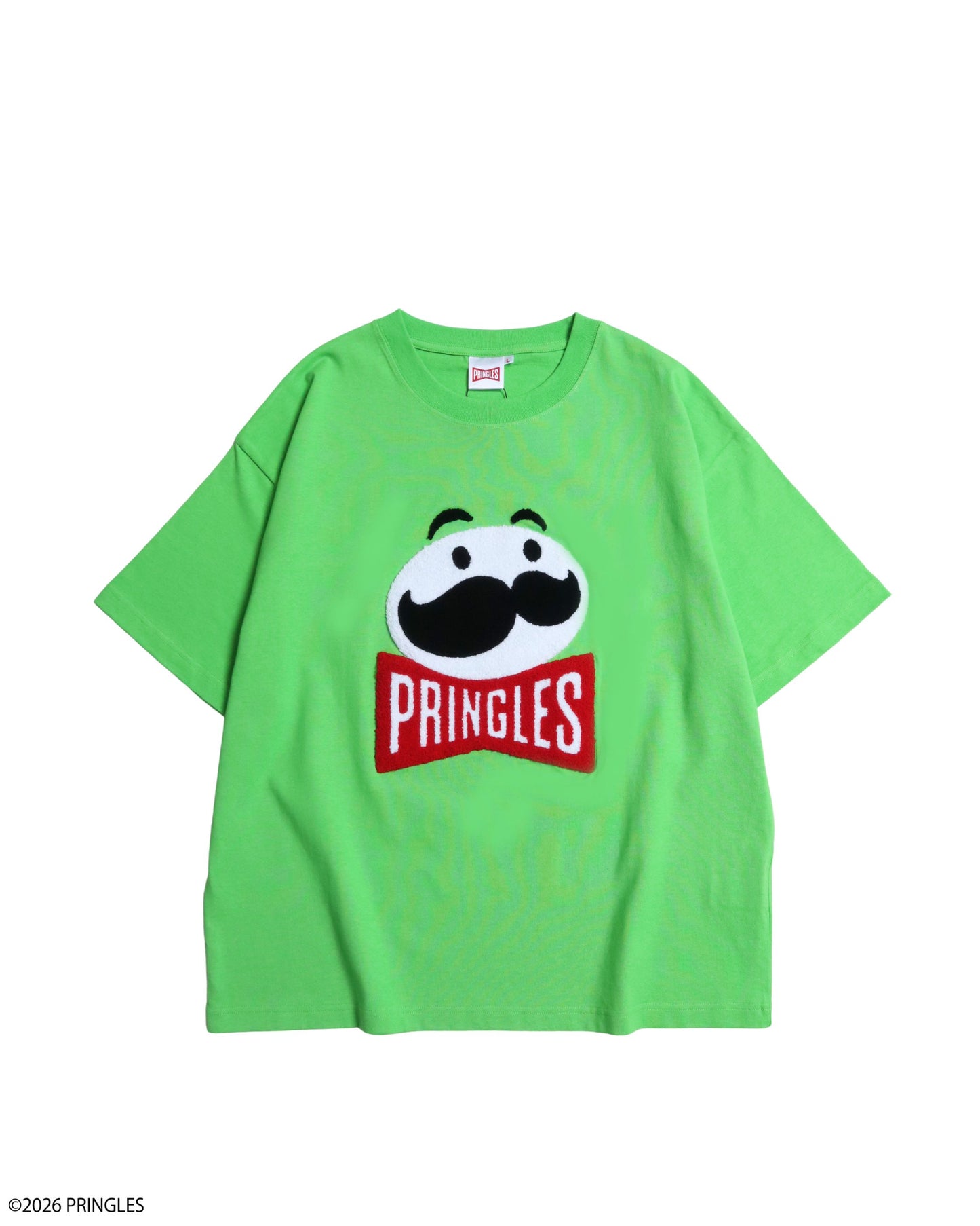 【PRINGLES】サガラ刺繍Tシャツ