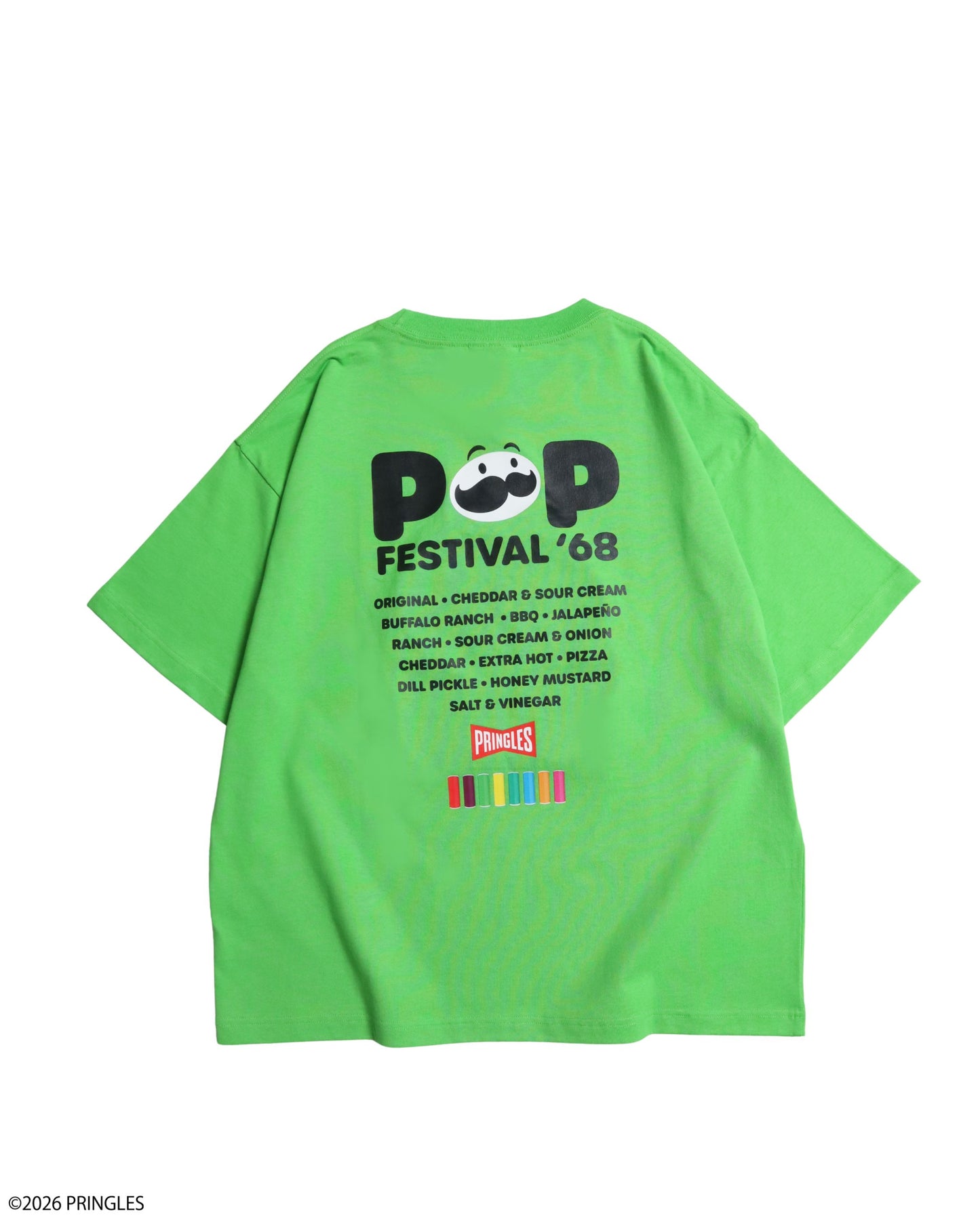 【PRINGLES】サガラ刺繍Tシャツ