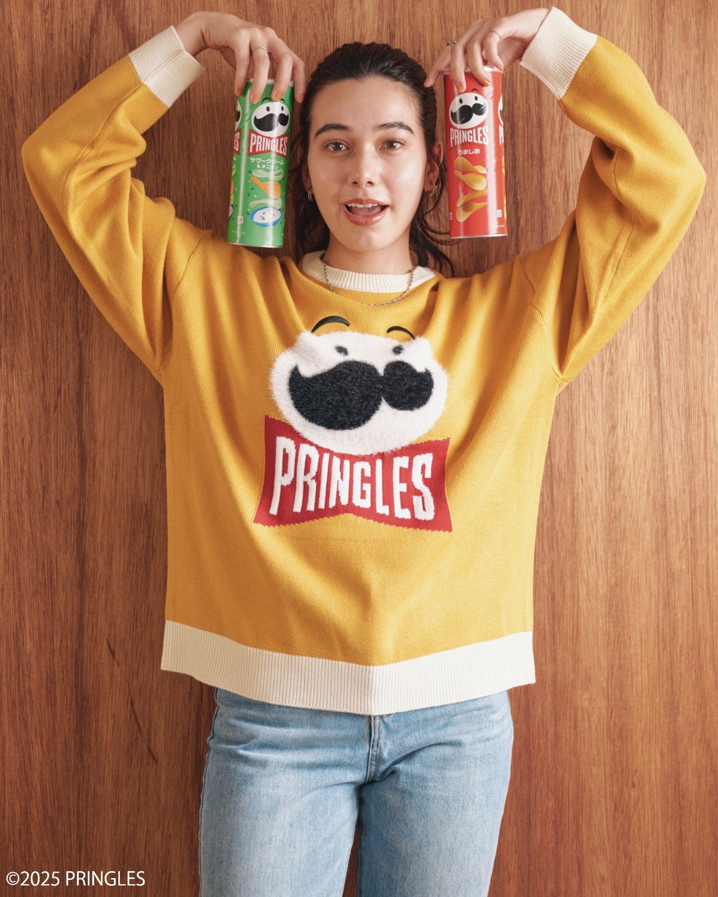 【PRINGLES】Face  Knit