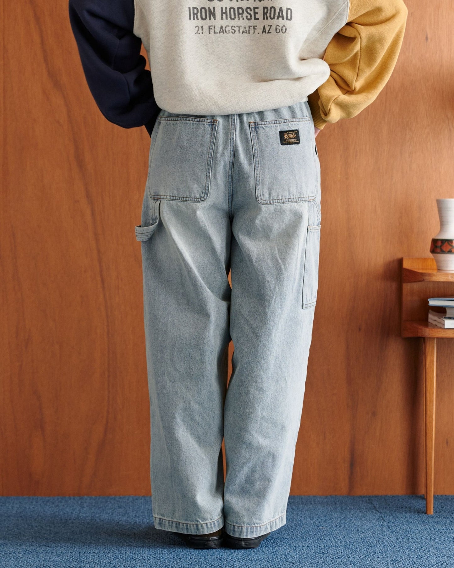 【5色展開】イージーペインターデニムパンツ