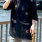 Graffiti embroidered T-shirt