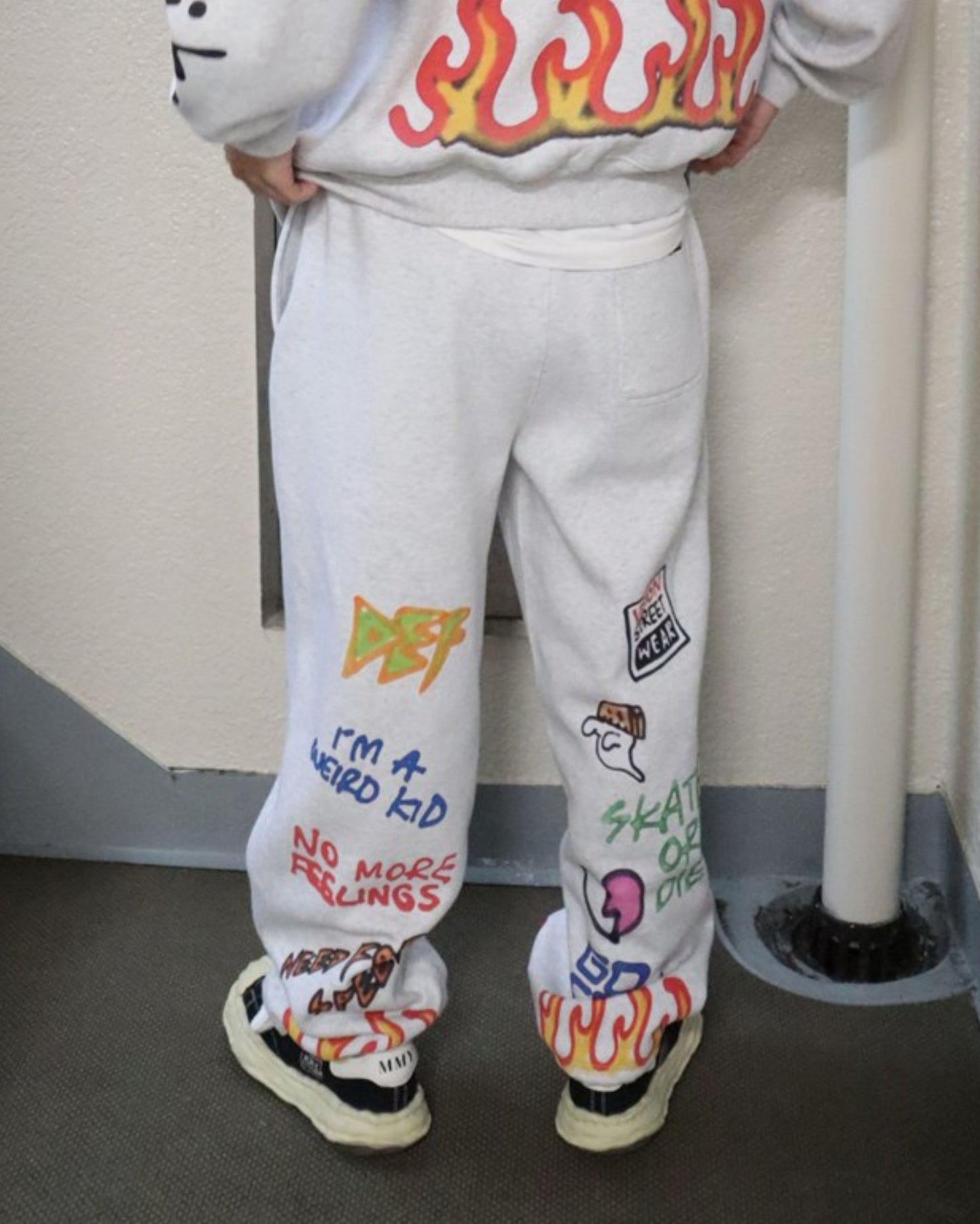 【guernika】All-Print  Sweat Pants
