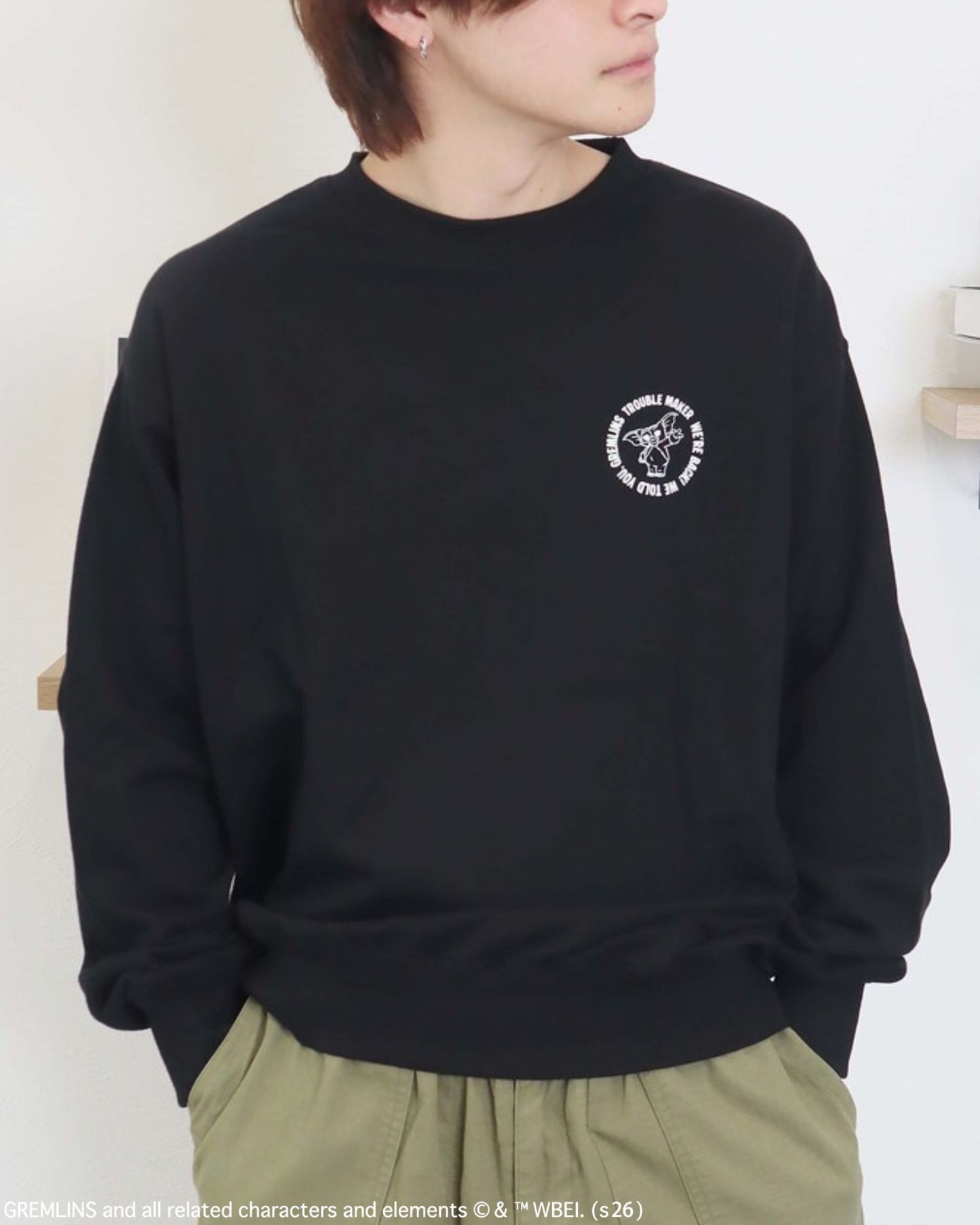 【グレムリン】サガラ刺繍スウェット