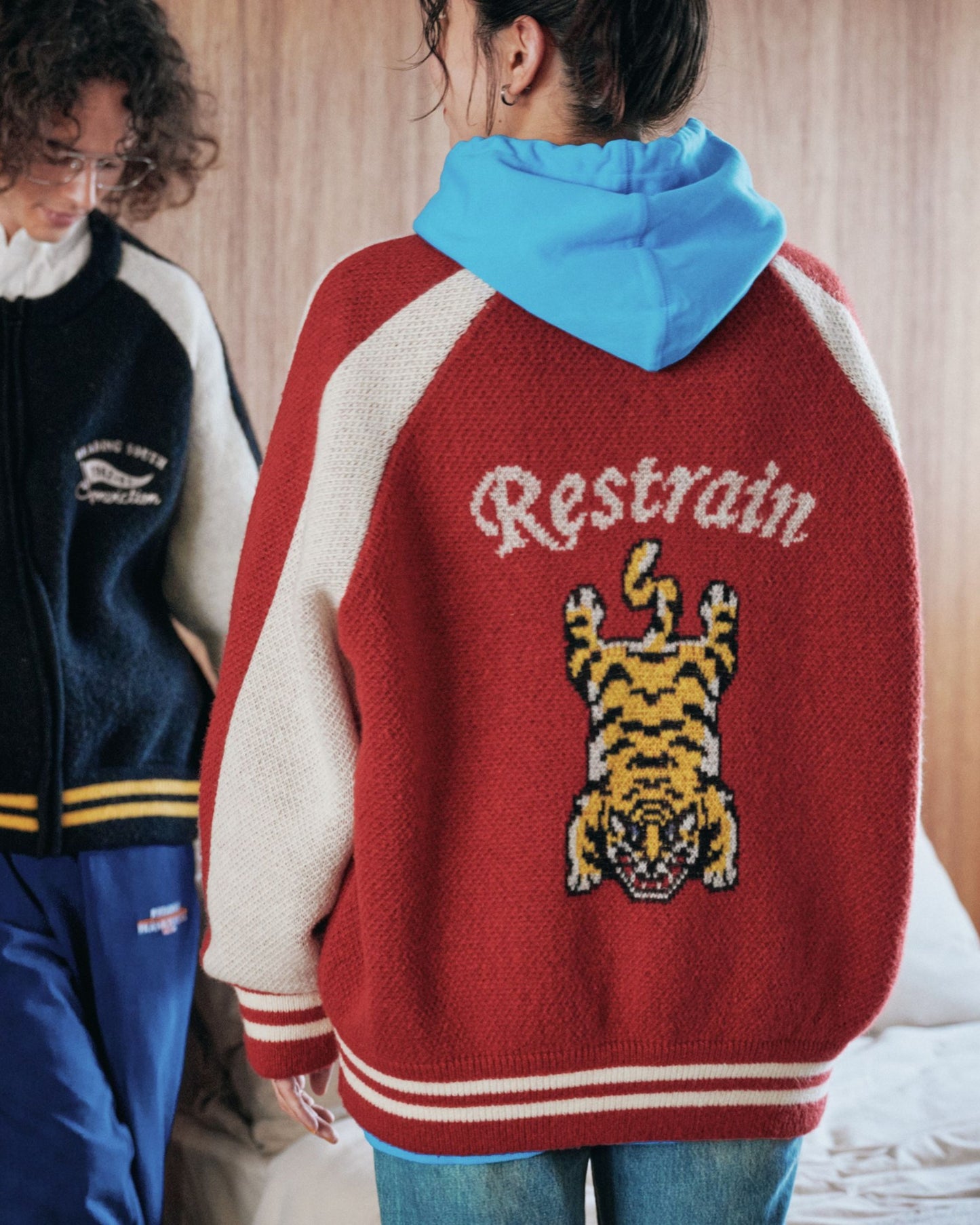 Tiger Knit Souvenir Jacket