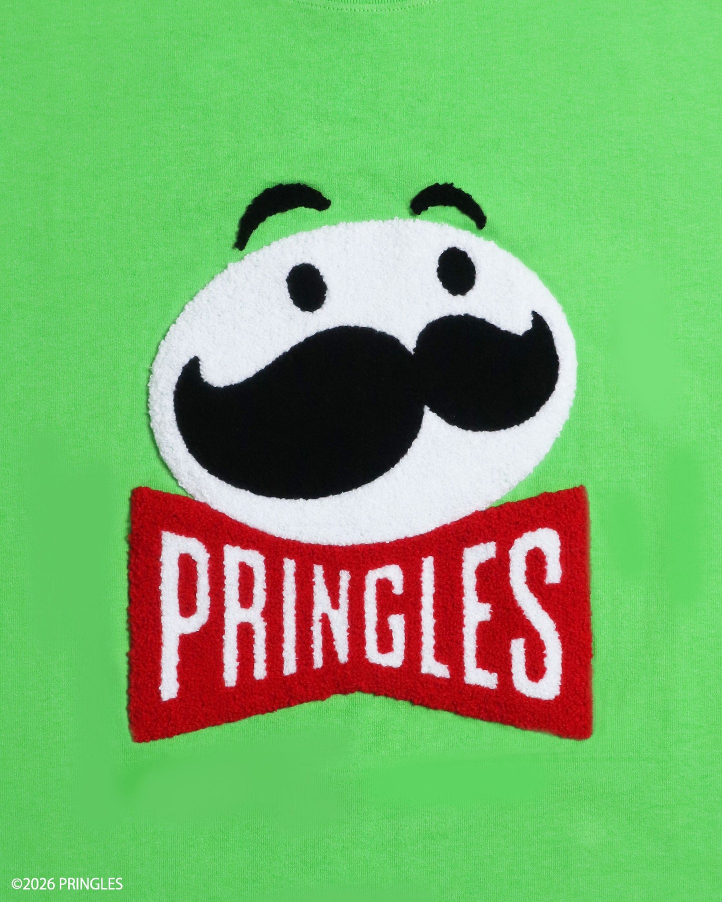 【PRINGLES】サガラ刺繍Tシャツ