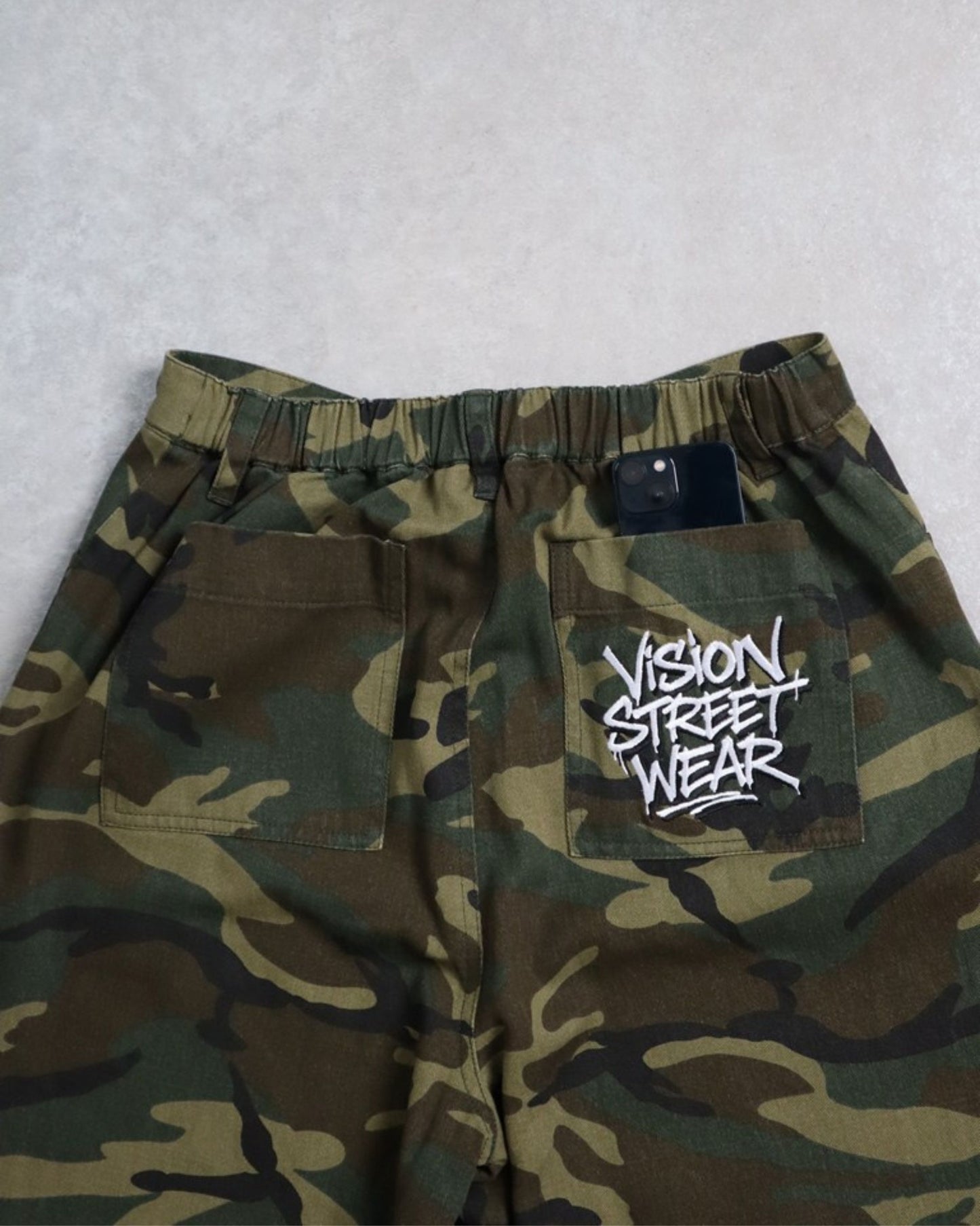 Double Knee Denim / ロゴ刺繍ダブルニー デニムパンツ