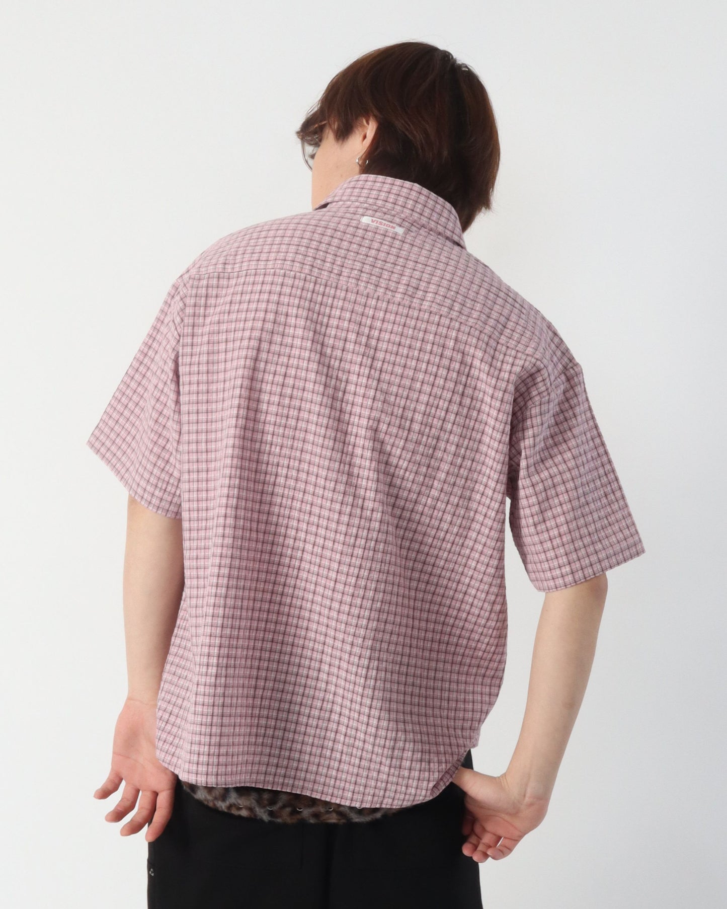 Seersucker Check Shirt / シアサッカーチェックシャツ