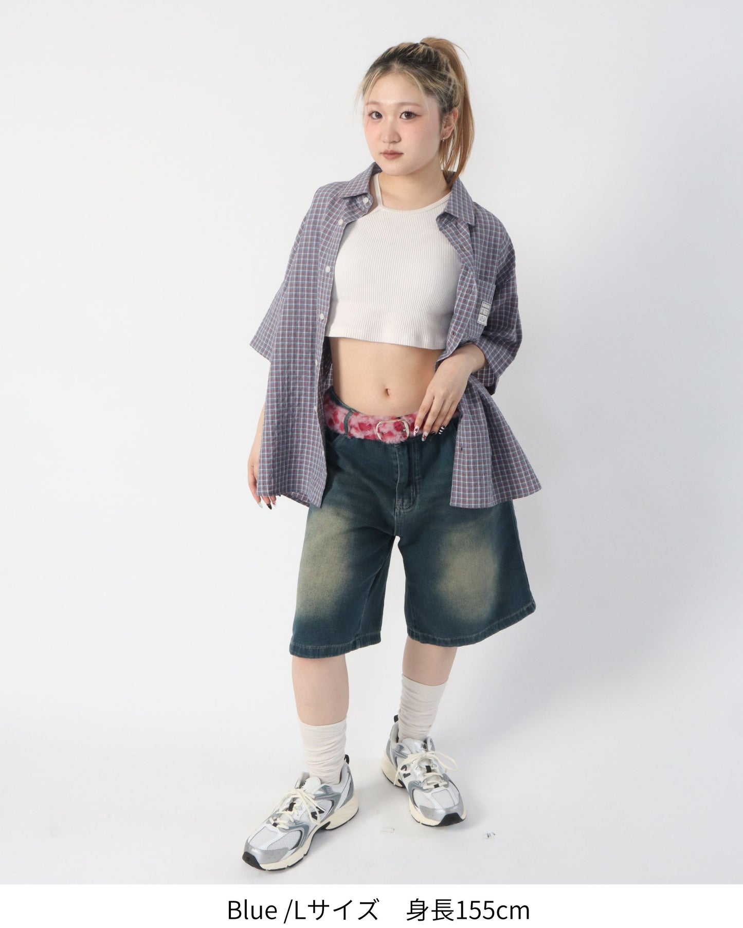 Seersucker Check Shirt / シアサッカーチェックシャツ