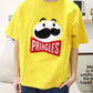 【PRINGLES】サガラ刺繍Tシャツ