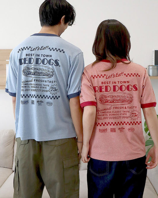 【RedDogs】ヴィンテージリンガーTシャツ