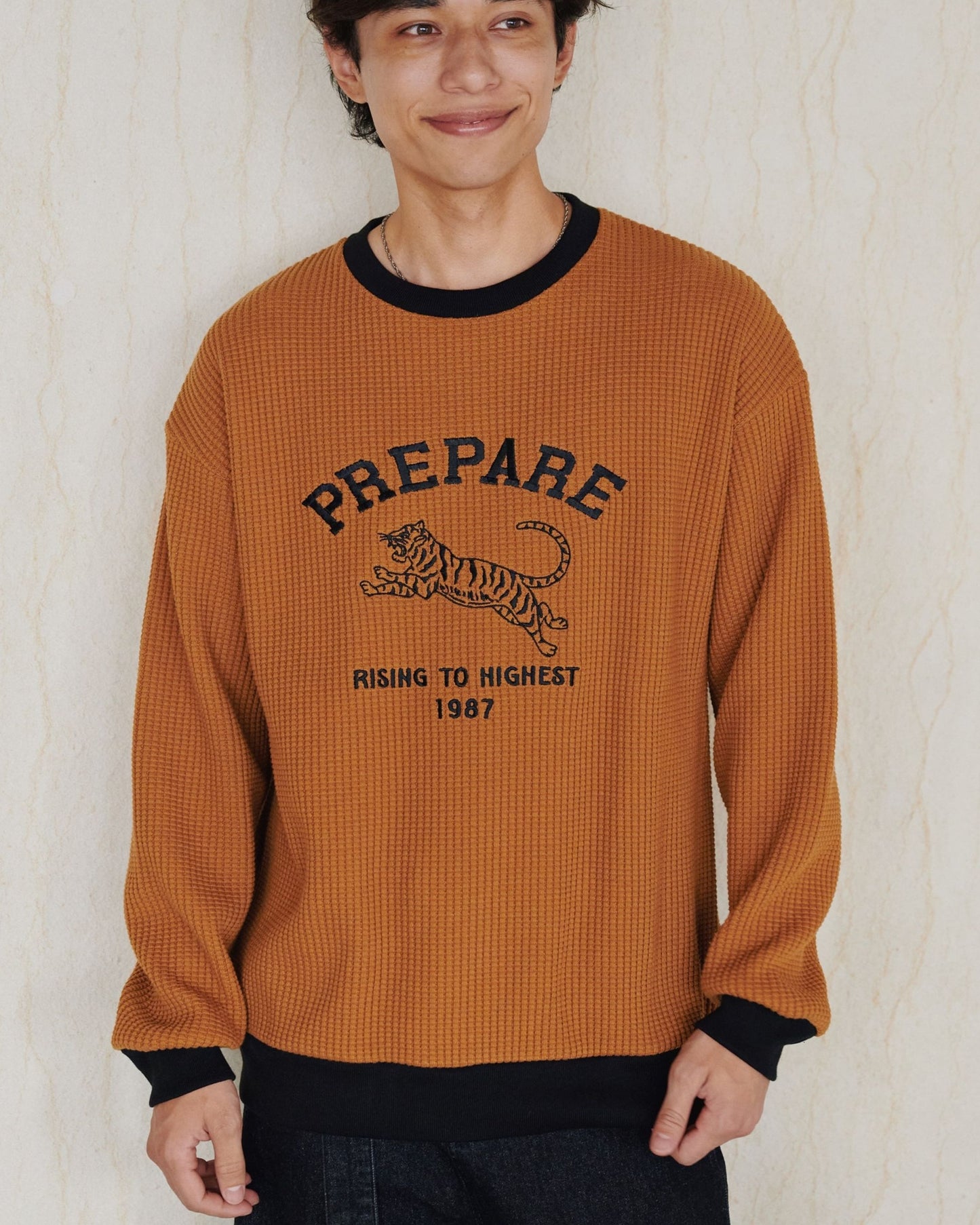 Tiger Waffle Sweatshirt