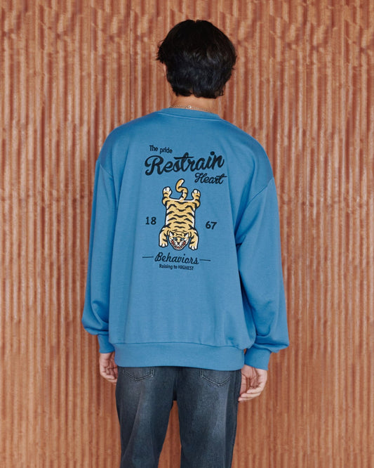 チベタンラグスウェット　タイガー柄