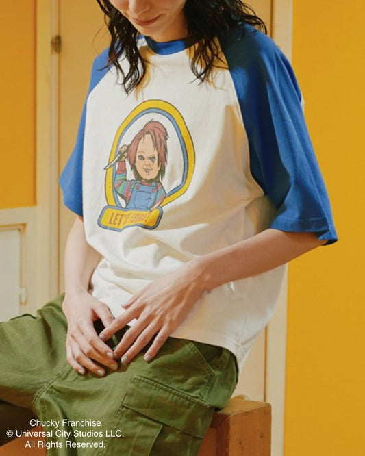 【CHUCKY】チャッキー　レトロラグランT