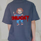 【CHUCKY】チャッキー　サガラ刺繍ロゴT