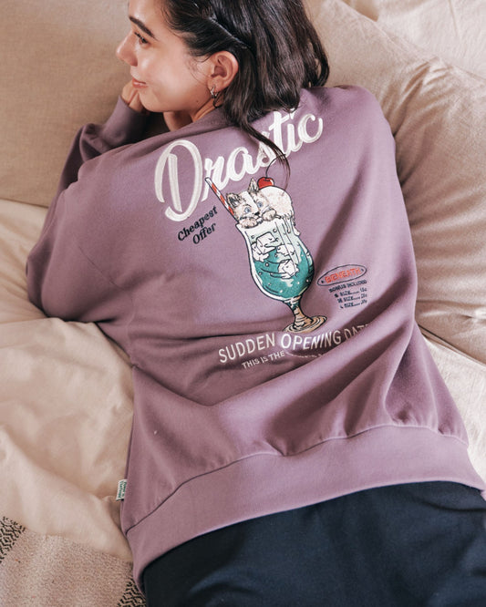 Soda Cat  Sweatshirt