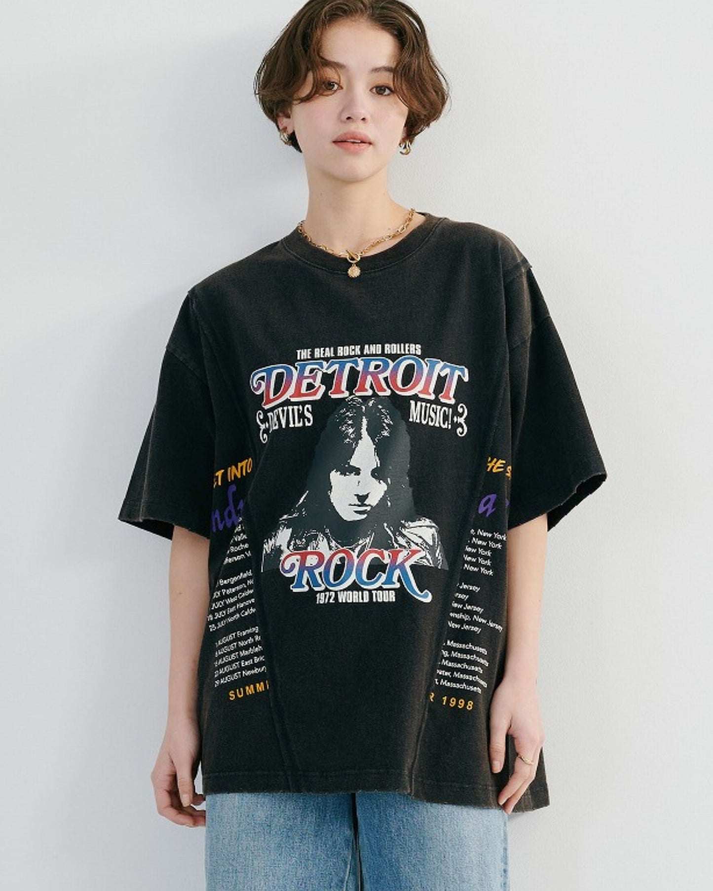Snow Wash Remake Big Tee
