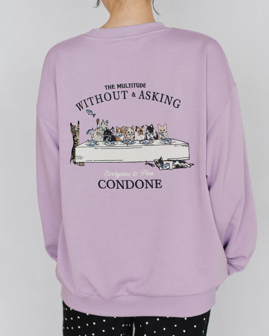 ディナーネコスウェット