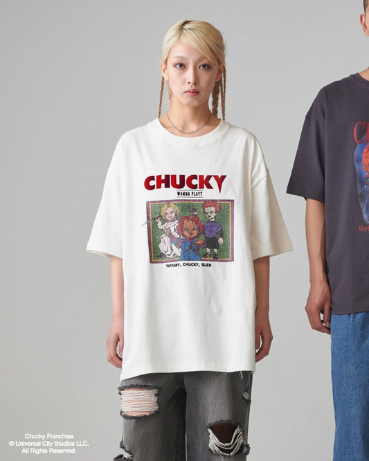【CHUCKY】バンドイラストＴシャツ