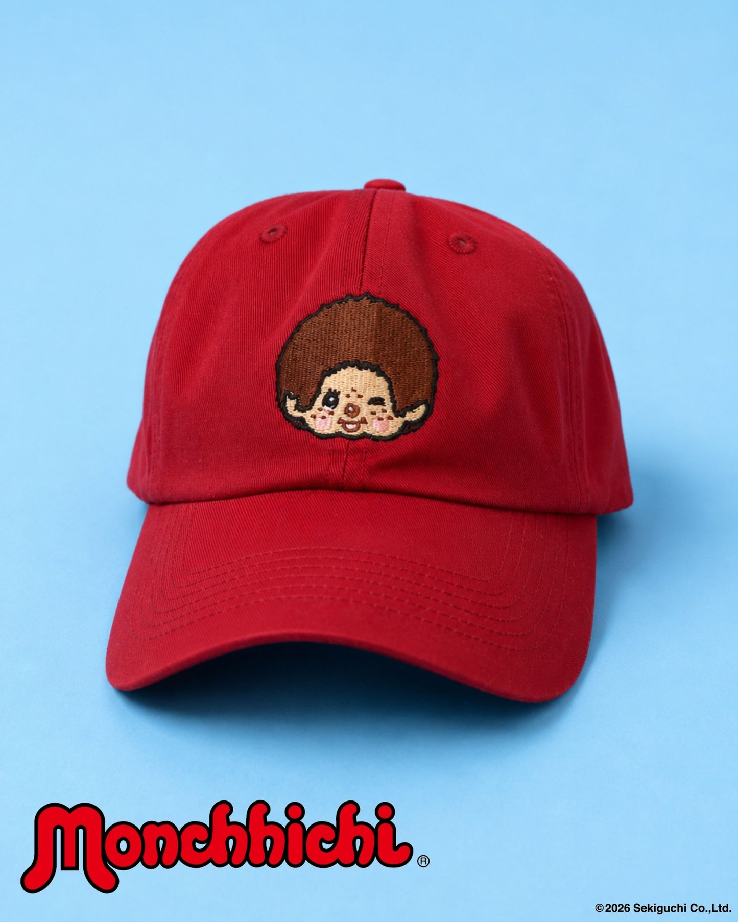 【モンチッチ】刺繍キャップ